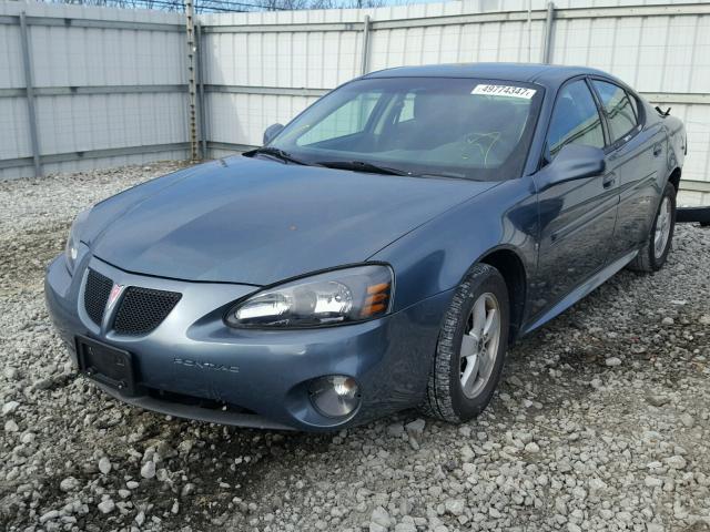 2G2WP552261147743 - 2006 PONTIAC GRAND PRIX BLUE photo 2
