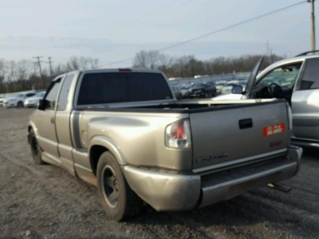 1GTCS19W1Y8104305 - 2000 GMC SONOMA GRAY photo 3