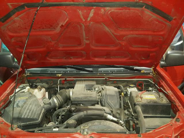 1GCDT136448100611 - 2004 CHEVROLET COLORADO RED photo 7