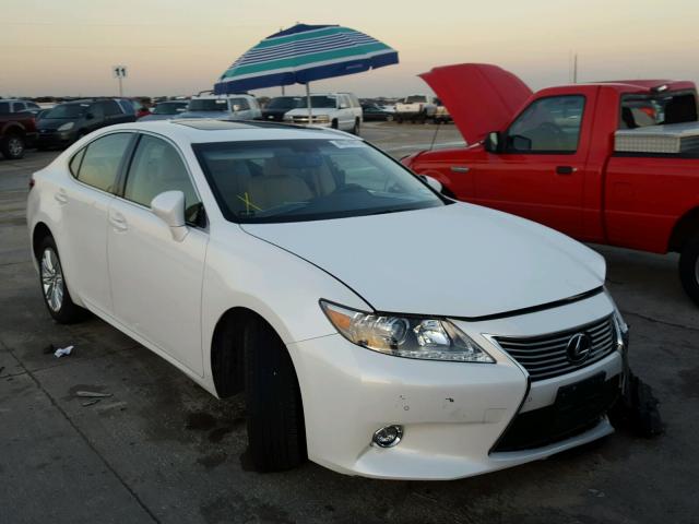 JTHBK1GG6E2145114 - 2014 LEXUS ES 350 WHITE photo 1