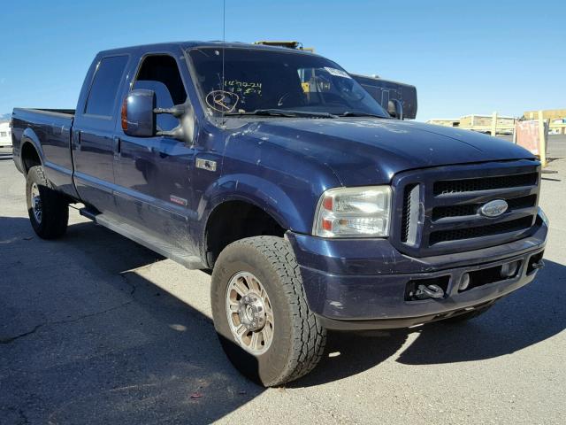 1FTWW31P06EC56317 - 2006 FORD F350 SRW S BLUE photo 1