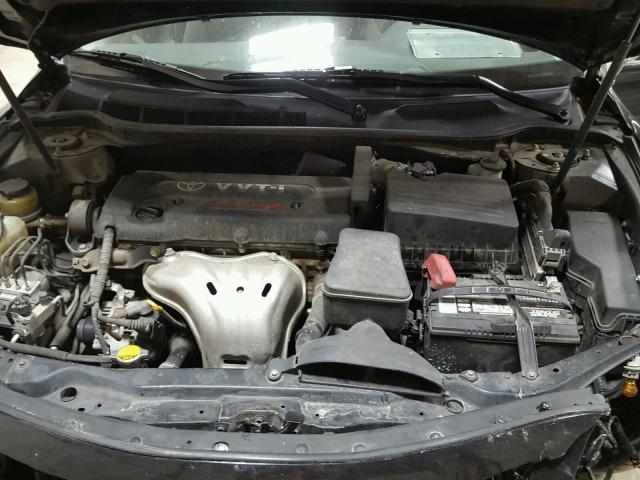 4T1BE46K58U768731 - 2008 TOYOTA CAMRY CE BLACK photo 7