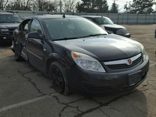 1G8ZS57N98F249013 - 2008 SATURN AURA XE BLACK photo 1