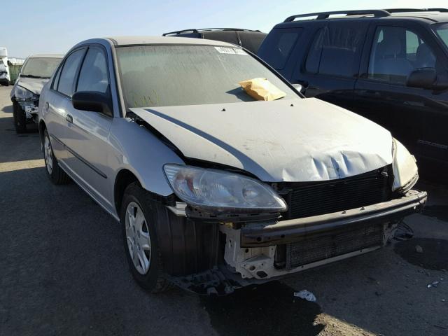 2HGES16344H554488 - 2004 HONDA CIVIC DX V SILVER photo 1