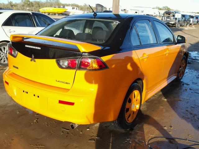 JA32U2FU7FU021625 - 2015 MITSUBISHI LANCER ES TWO TONE photo 4