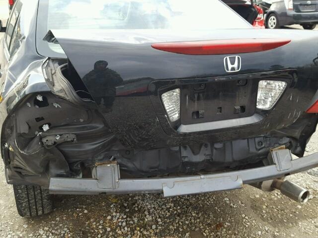 1HGCM568X6A066264 - 2006 HONDA ACCORD EX BLACK photo 9