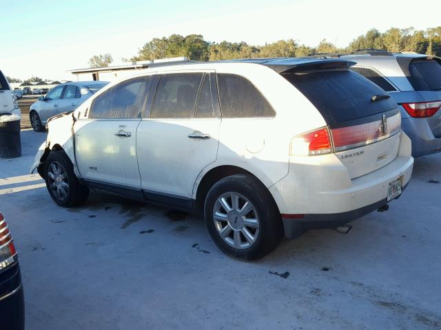 2LMDU68C47BJ21906 - 2007 LINCOLN MKX WHITE photo 3