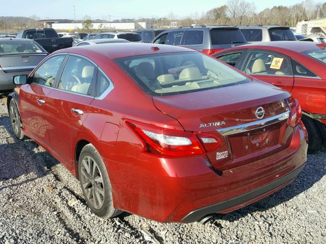 1N4AL3AP4HC198395 - 2017 NISSAN ALTIMA 2.5 RED photo 3