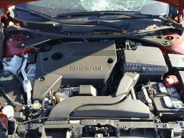 1N4AL3AP4HC198395 - 2017 NISSAN ALTIMA 2.5 RED photo 7