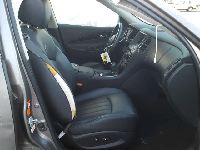 JNKAJ09F39M952083 - 2009 INFINITI EX35 BASE GRAY photo 5