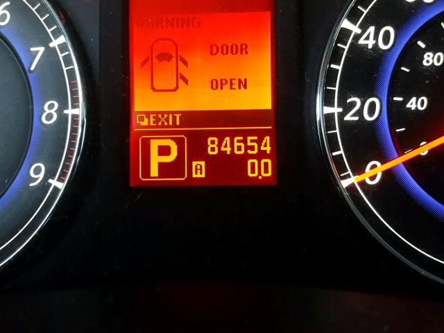 JNKAJ09F39M952083 - 2009 INFINITI EX35 BASE GRAY photo 8