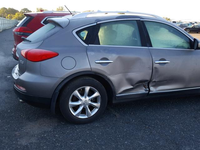 JNKAJ09F39M952083 - 2009 INFINITI EX35 BASE GRAY photo 9