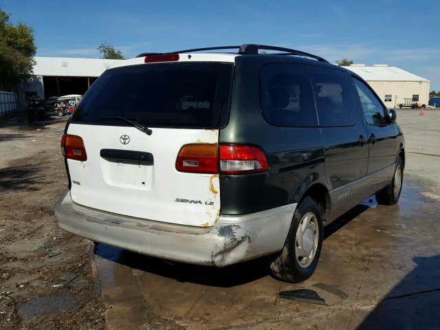 4T3ZF13C11U354625 - 2001 TOYOTA SIENNA LE GREEN photo 4