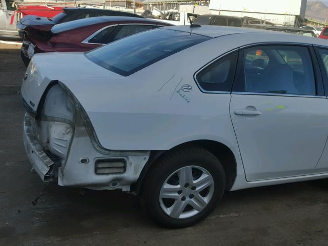 2G1WB58K989200988 - 2008 CHEVROLET IMPALA LS WHITE photo 9