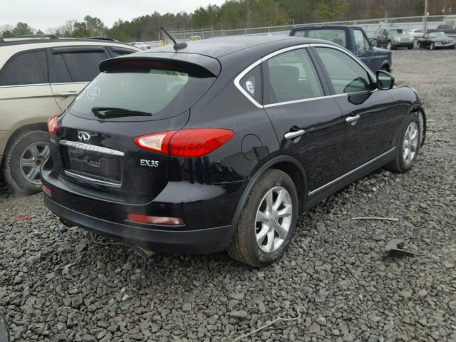 JN1AJ0HR3AM754835 - 2010 INFINITI EX35 BASE BLACK photo 4