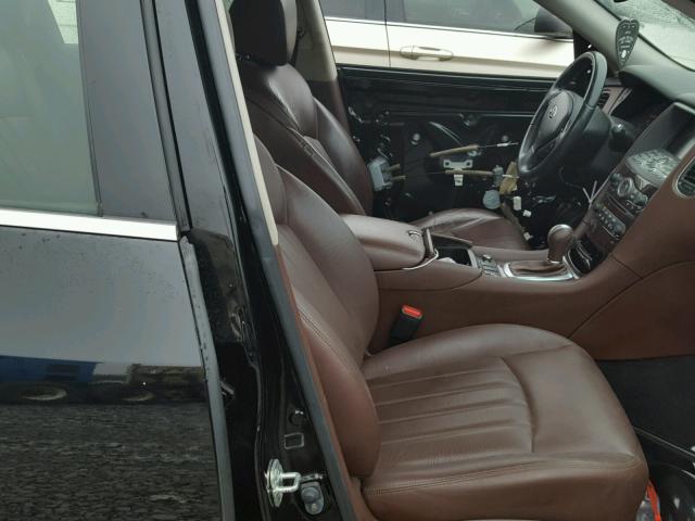 JN1AJ0HR3AM754835 - 2010 INFINITI EX35 BASE BLACK photo 5