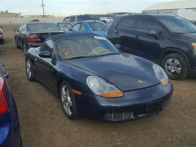 WP0CB2981YU662296 - 2000 PORSCHE BOXSTER S BLUE photo 1