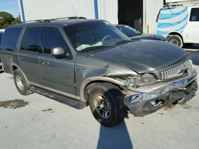 1FMRU17L6XLC27991 - 1999 FORD EXPEDITION GREEN photo 1