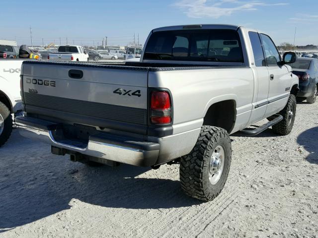 3B7KF23641G181653 - 2001 DODGE RAM 2500 SILVER photo 4