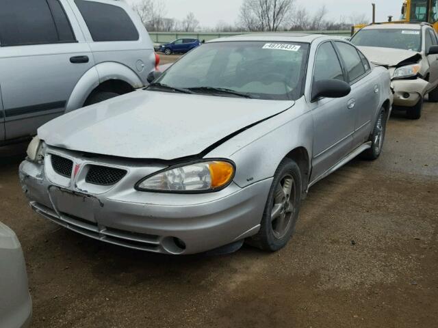 1G2NF52E13M707734 - 2003 PONTIAC GRAND AM S 银色 照片 2