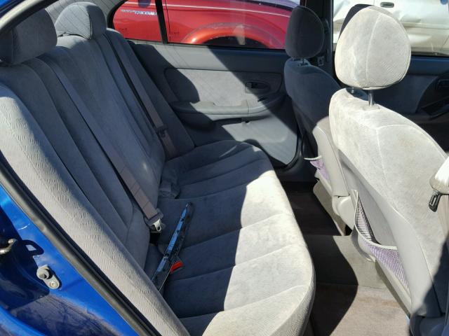 KMHDN46D95U120590 - 2005 HYUNDAI ELANTRA GL BLUE photo 6