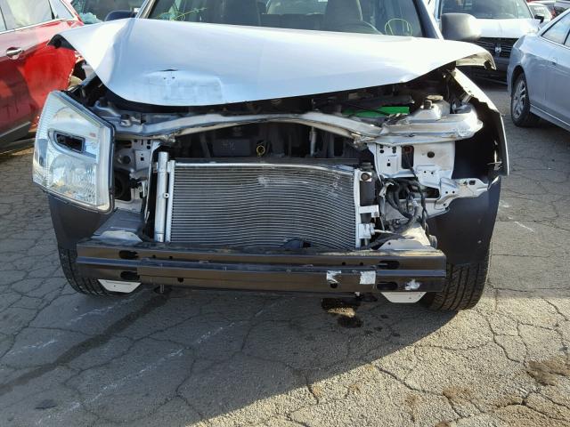 2CNDL13F396209599 - 2009 CHEVROLET EQUINOX LS SILVER photo 9