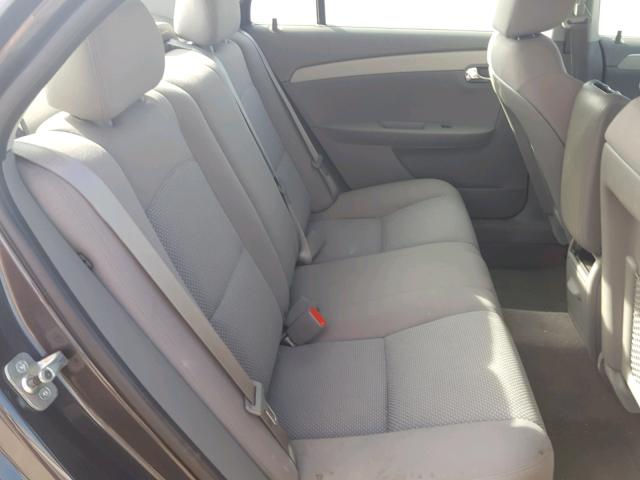 1G1ZC5EB7AF222645 - 2010 CHEVROLET MALIBU 1LT CHARCOAL photo 6