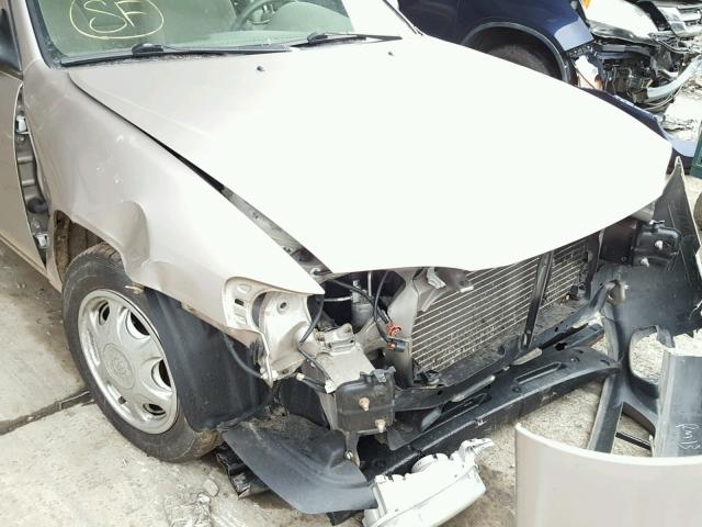 2T1BR12E71C464813 - 2001 TOYOTA COROLLA CE BEIGE photo 9