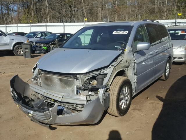 5FNRL3H79AB062033 - 2010 HONDA ODYSSEY EX SILVER photo 2