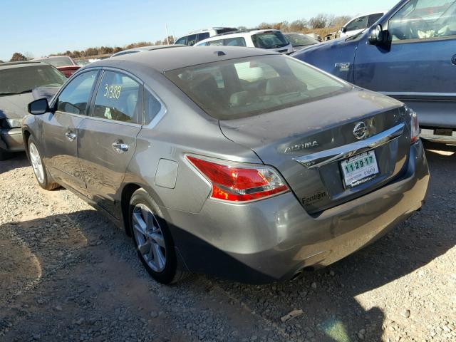 1N4AL3APXFC232837 - 2015 NISSAN ALTIMA 2.5 GRAY photo 3