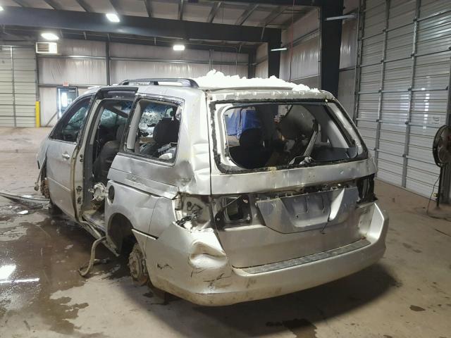 5FNRL38785B106495 - 2005 HONDA ODYSSEY EX SILVER photo 3