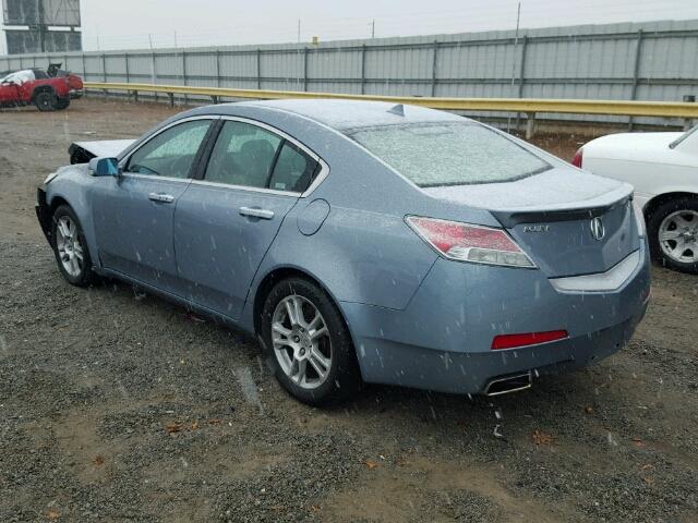 19UUA86519A026891 - 2009 ACURA TL BLUE photo 3