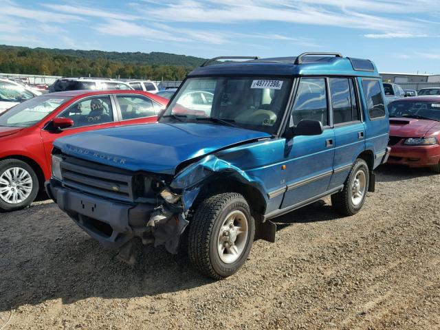 SALJY124XWA752450 - 1998 LAND ROVER DISCOVERY TEAL photo 2