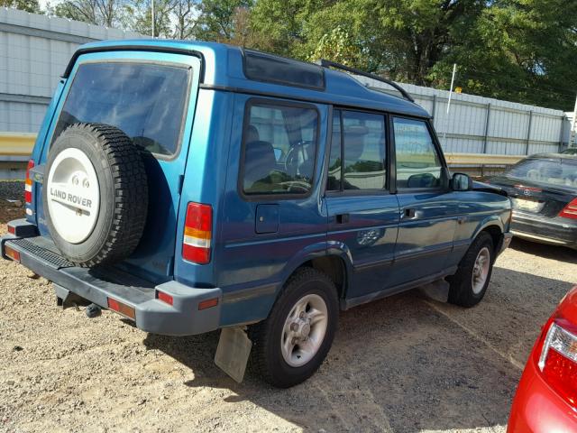 SALJY124XWA752450 - 1998 LAND ROVER DISCOVERY TEAL photo 4