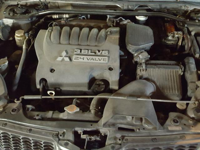 4A3AB76S34E146656 - 2004 MITSUBISHI GALANT GTS GRAY photo 7