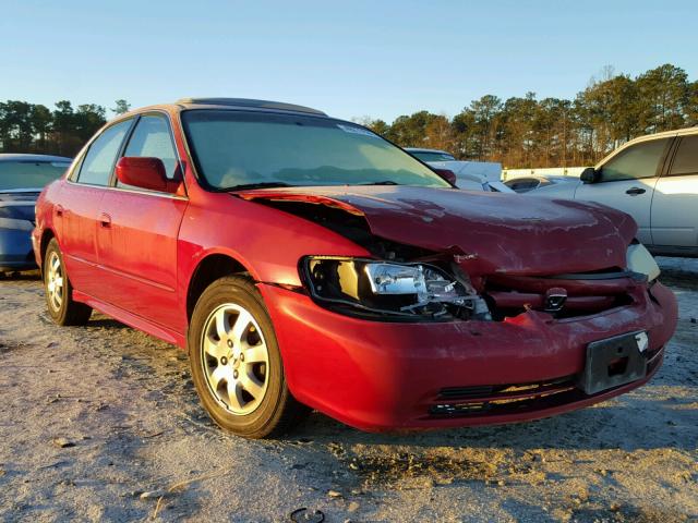 1HGCG56672A139963 - 2002 HONDA ACCORD EX MAROON photo 1