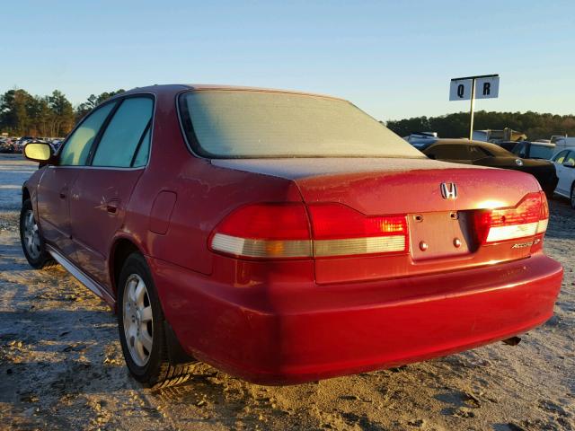 1HGCG56672A139963 - 2002 HONDA ACCORD EX MAROON photo 3