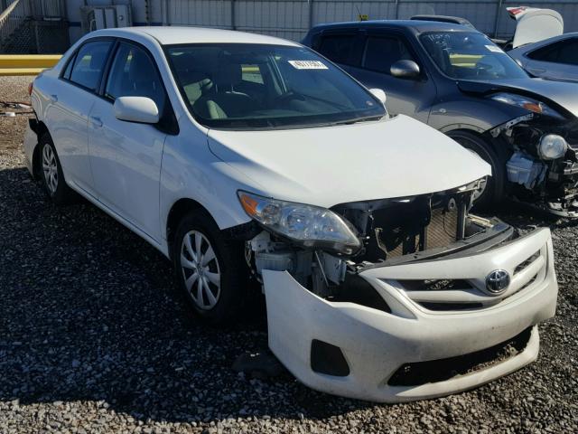 2T1BU4EE8BC568403 - 2011 TOYOTA COROLLA BA WHITE photo 1