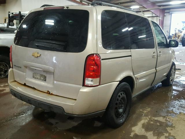 1GNDU33187D173691 - 2007 CHEVROLET UPLANDER L GOLD photo 4