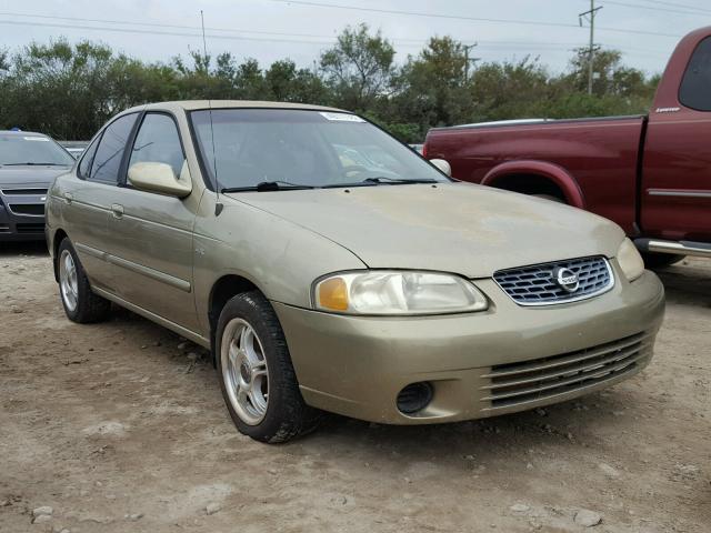 3N1CB51D93L817872 - 2003 NISSAN SENTRA XE GOLD photo 1