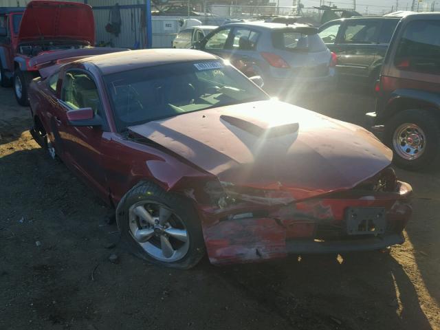 1ZVFT82H175363985 - 2007 FORD MUSTANG GT RED photo 1