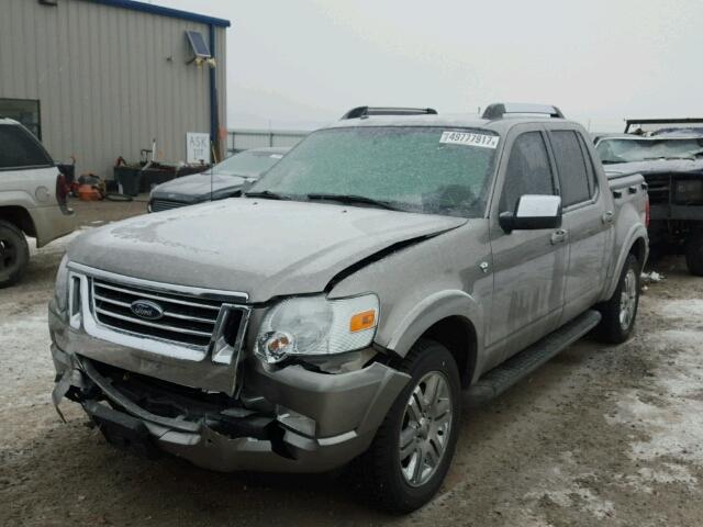 1FMEU53848UA95171 - 2008 FORD EXPLORER S SILVER photo 2