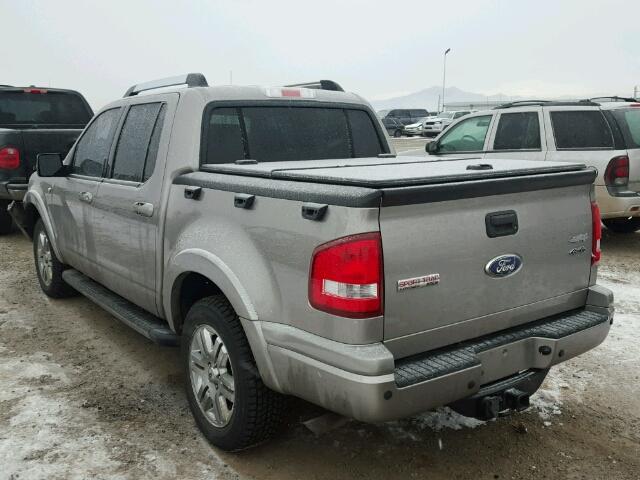 1FMEU53848UA95171 - 2008 FORD EXPLORER S SILVER photo 3