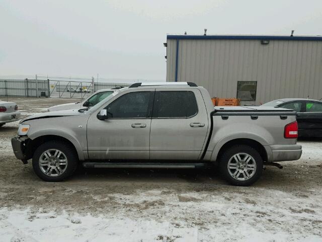 1FMEU53848UA95171 - 2008 FORD EXPLORER S SILVER photo 9