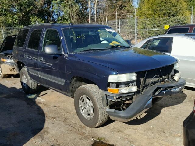 1GNEC13ZX4J270003 - 2004 CHEVROLET TAHOE C150 BLUE photo 1