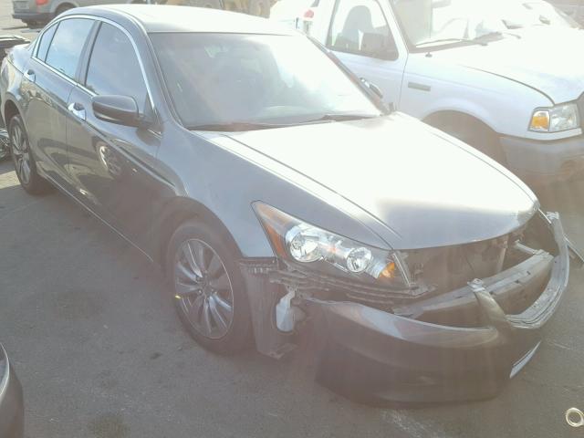 1HGCP3F82CA000895 - 2012 HONDA ACCORD EXL GRAY photo 1