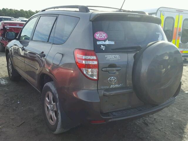 JTMZF4DV8A5021444 - 2010 TOYOTA RAV4 BROWN photo 3