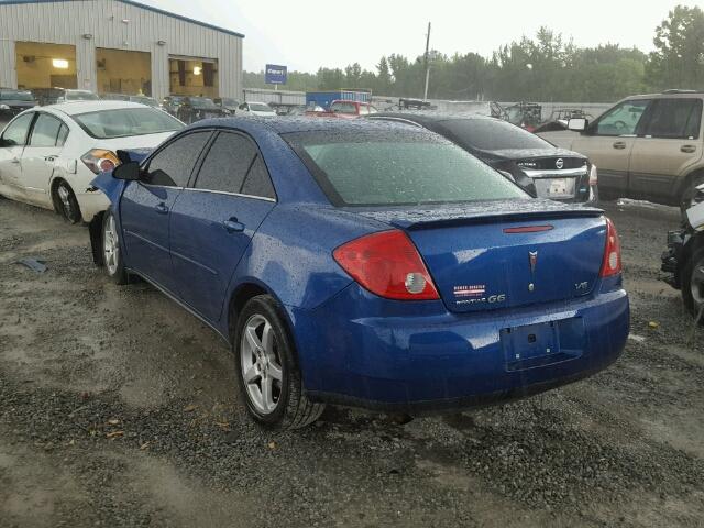 1G2ZG58N774221098 - 2007 PONTIAC G6 BASE BLUE photo 3