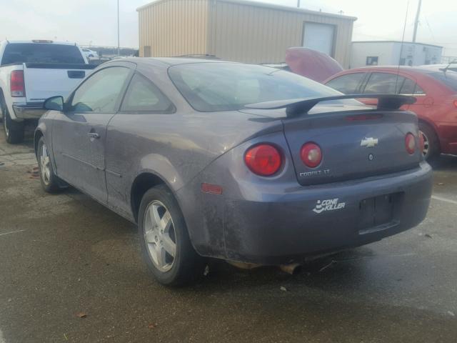 1G1AL15F367739905 - 2006 CHEVROLET COBALT LT GRAY photo 3