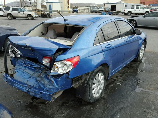 1C3LC46J18N182130 - 2008 CHRYSLER SEBRING LX BLUE photo 4